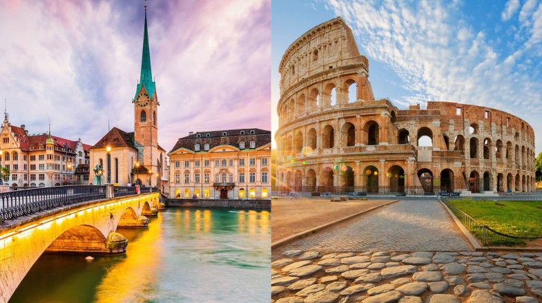 switzerland-and-italy international tour packages