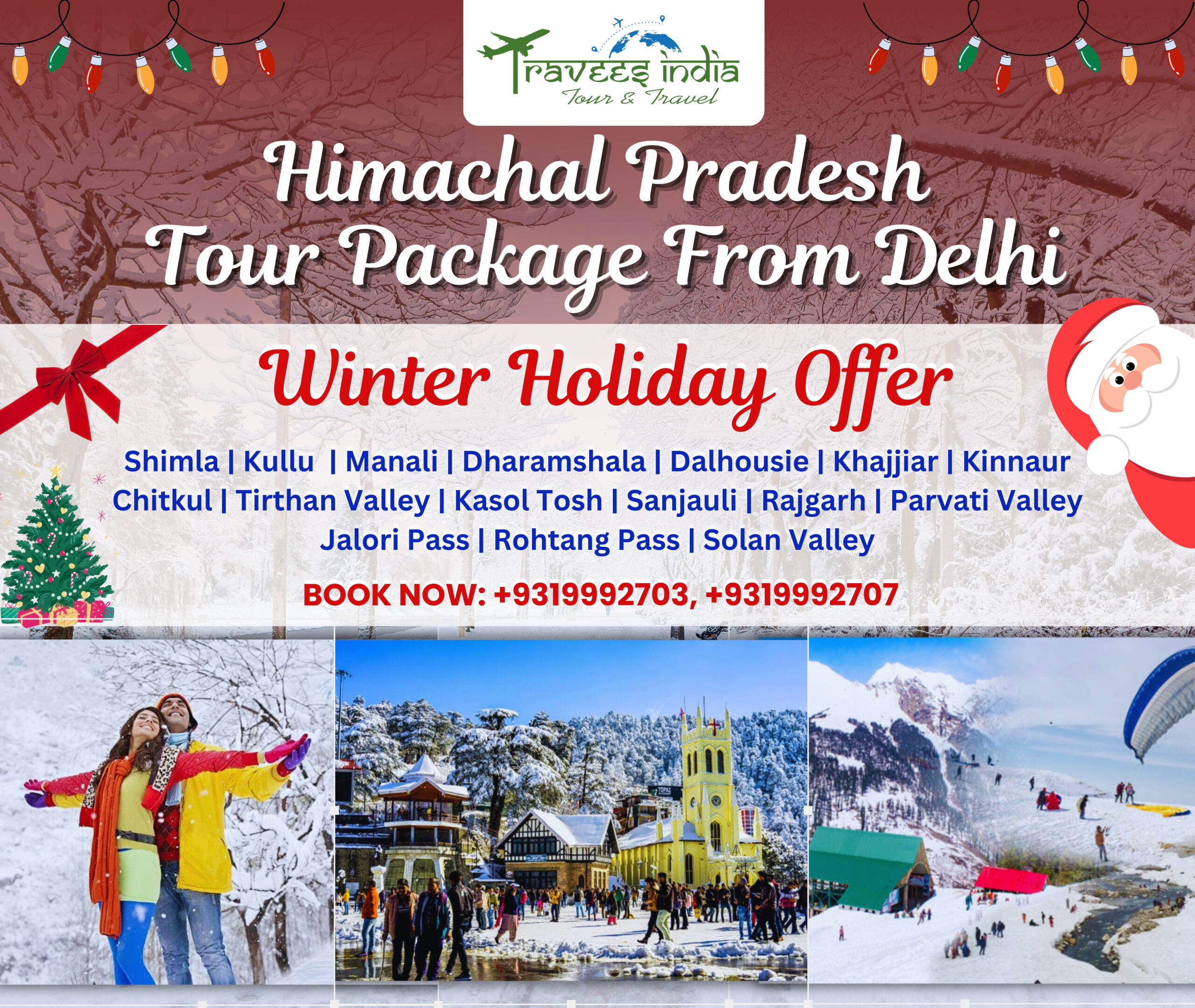 Himachal Pradesh tour packages from Delhi