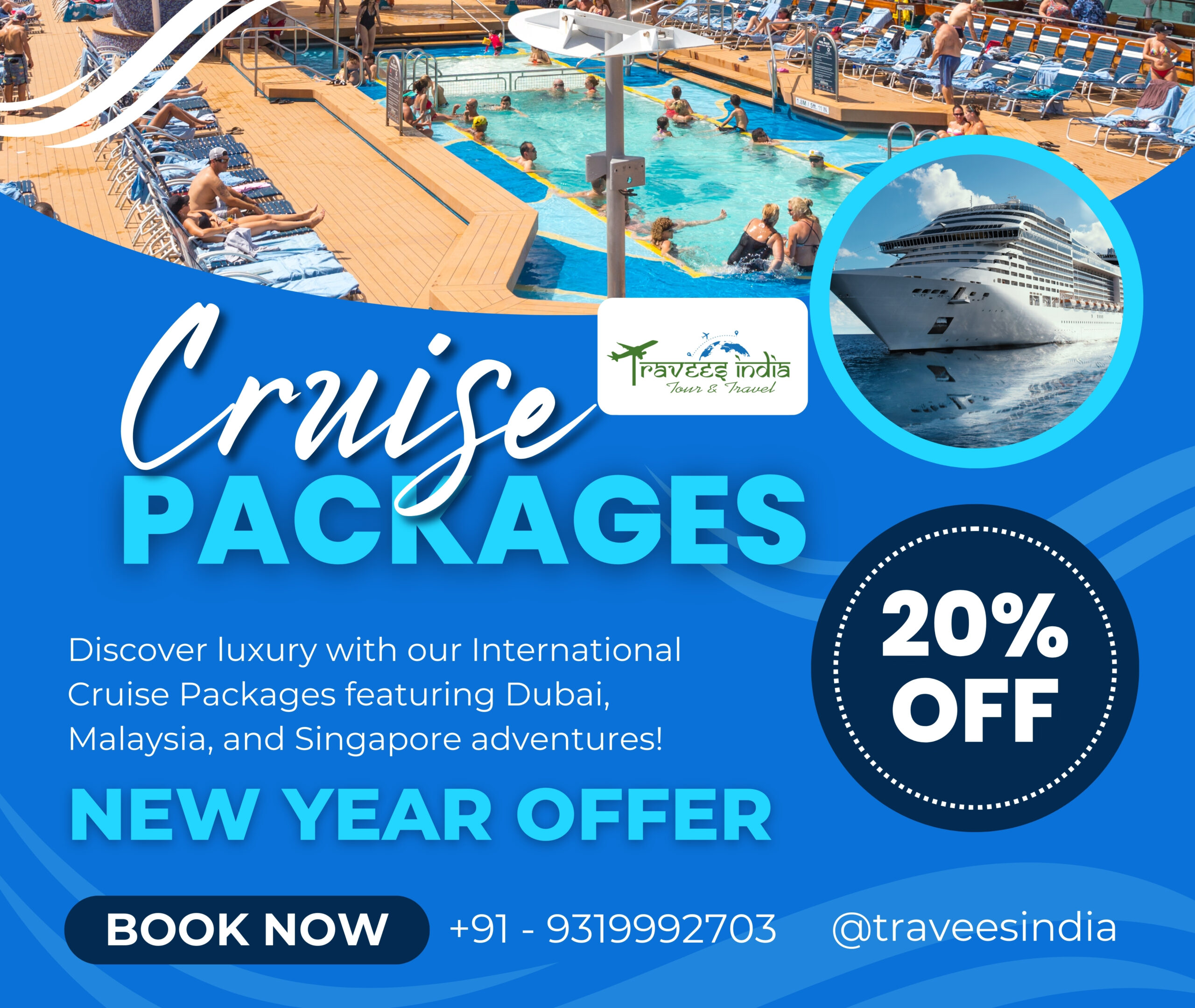 International Cruise Packages | BMR Travees India LLP