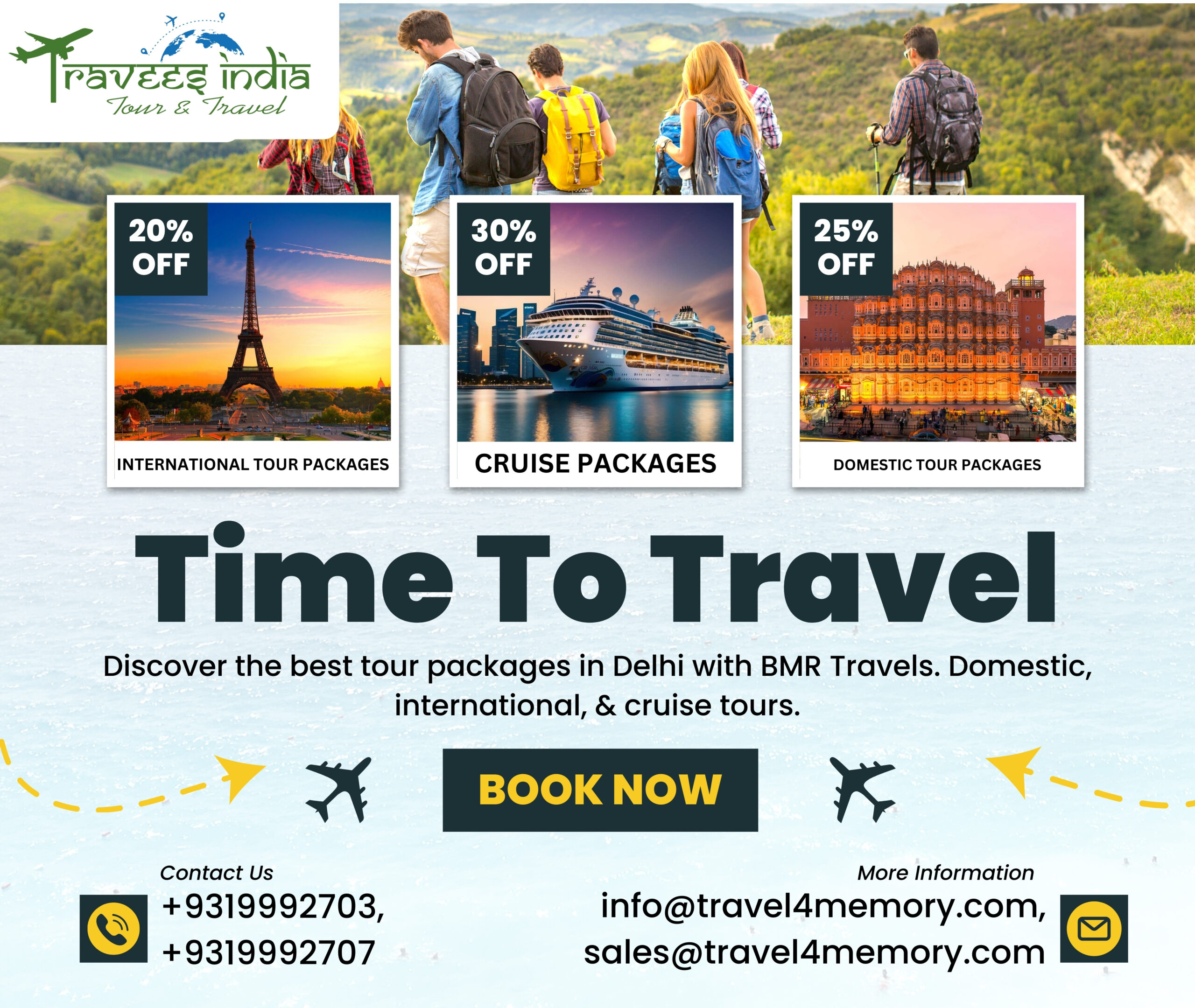 Best Tour and Travel Agency in Delhi