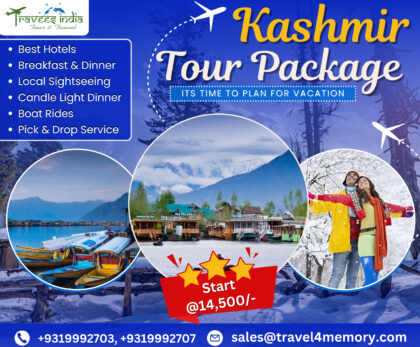 Kashmir tour packages from Delhi