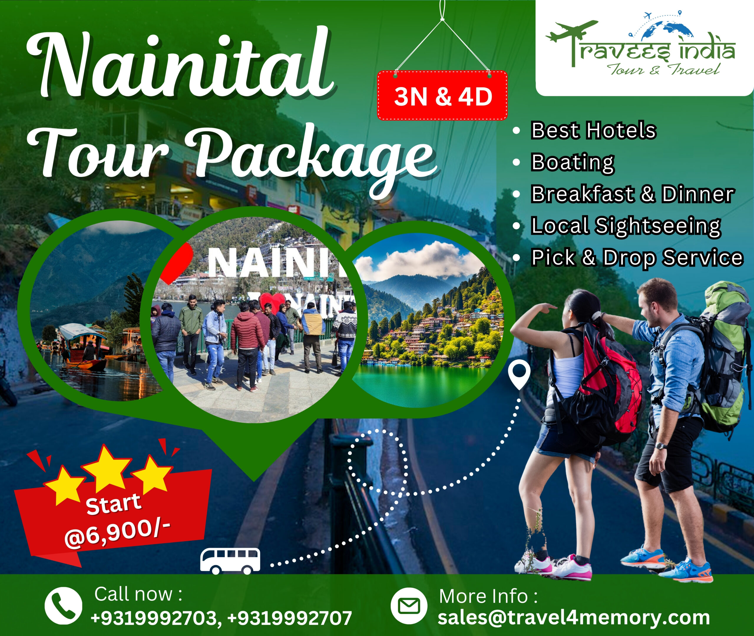 Nainital Tour Packages From Delhi