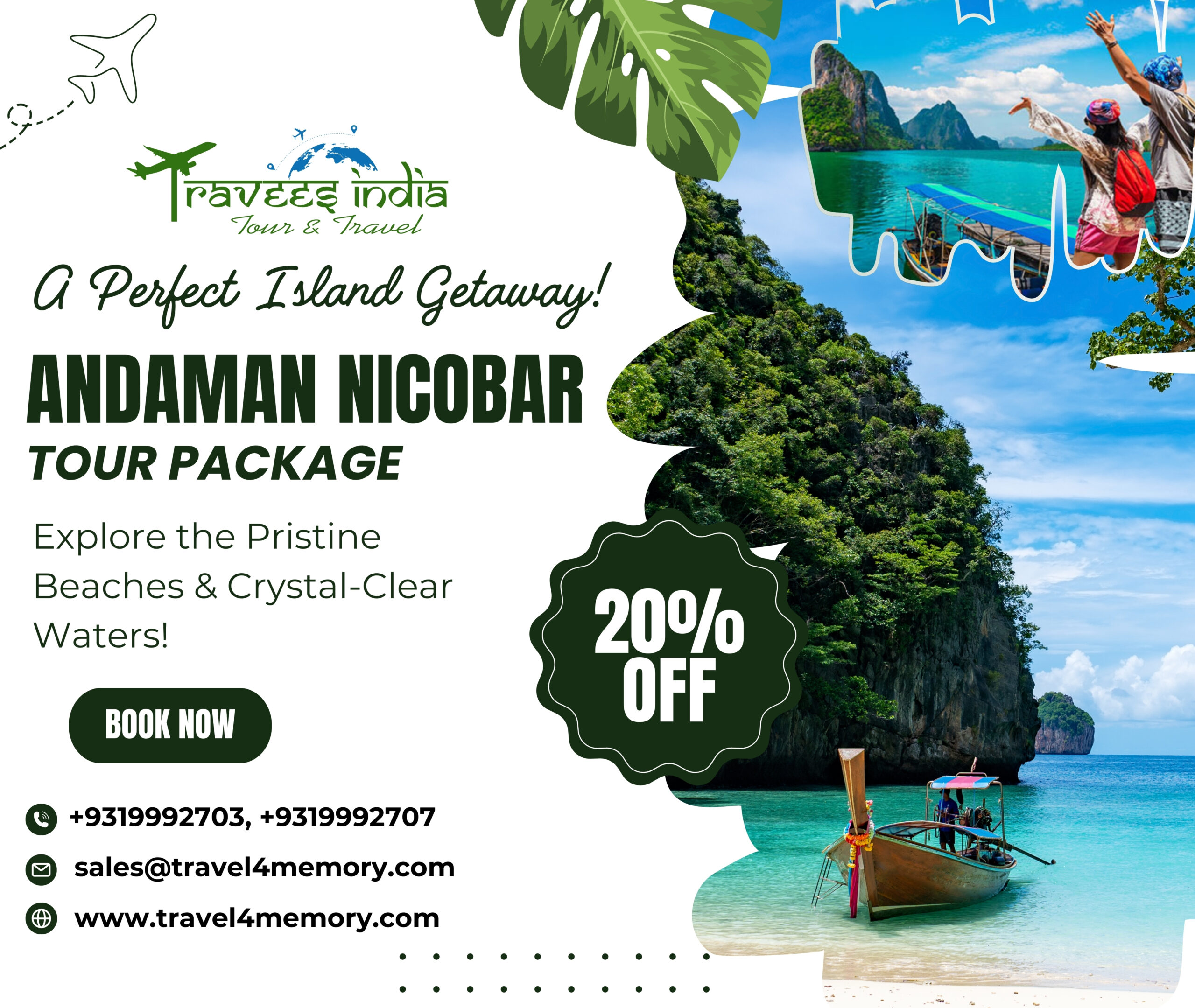 Andaman Nicobar Package from Delhi | BMR Travees India LLP