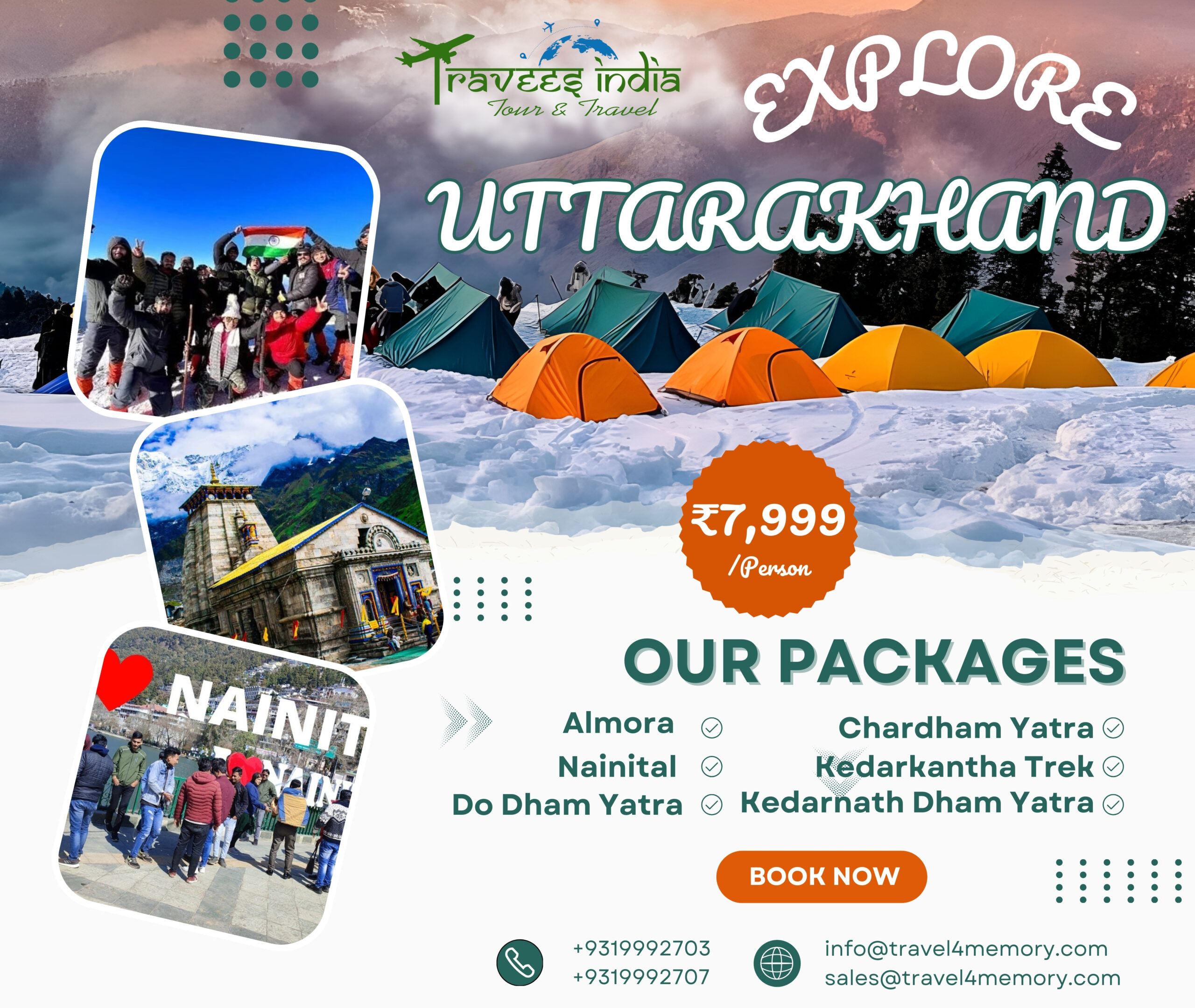 Uttarakhand Tour Packages | BMR Travees India LLP