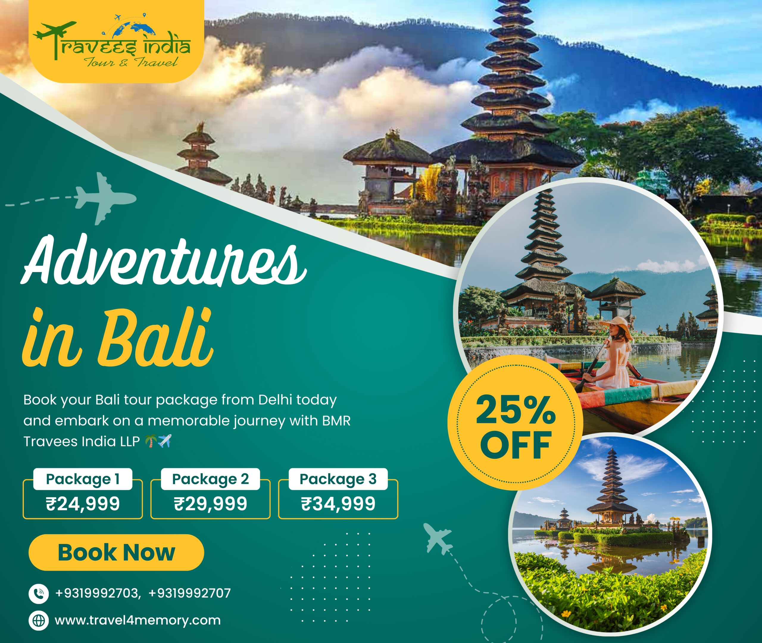 Bali Tour Packages from Delhi | BMR Travees India LLP